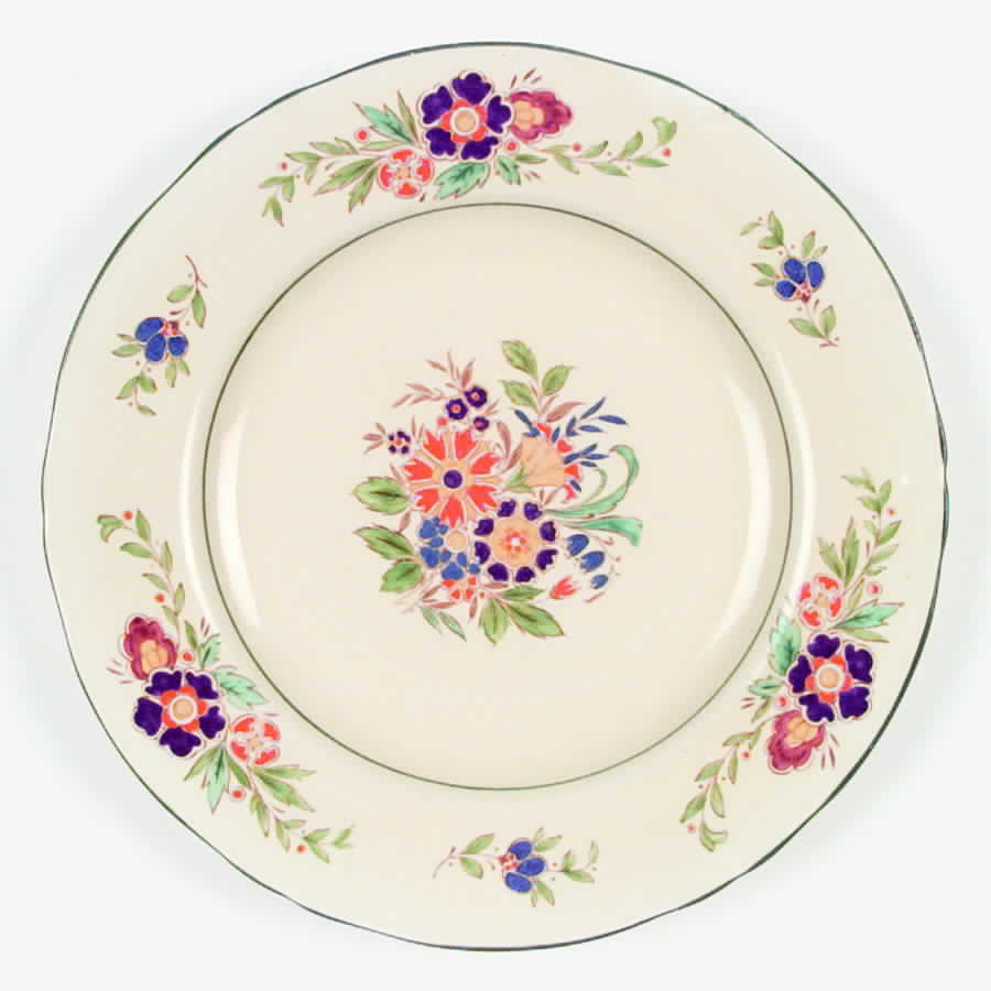 C4971 (Green Verge) Dinner Plate by Minton-1