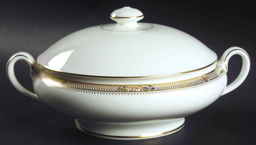 Caliph Round Covered Vegetable by Minton-1