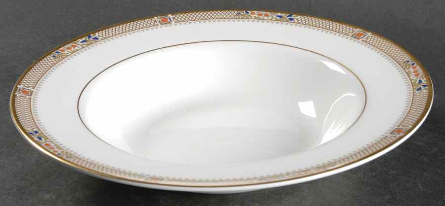 Caliph Large Rim Soup Bowl by Minton-1
