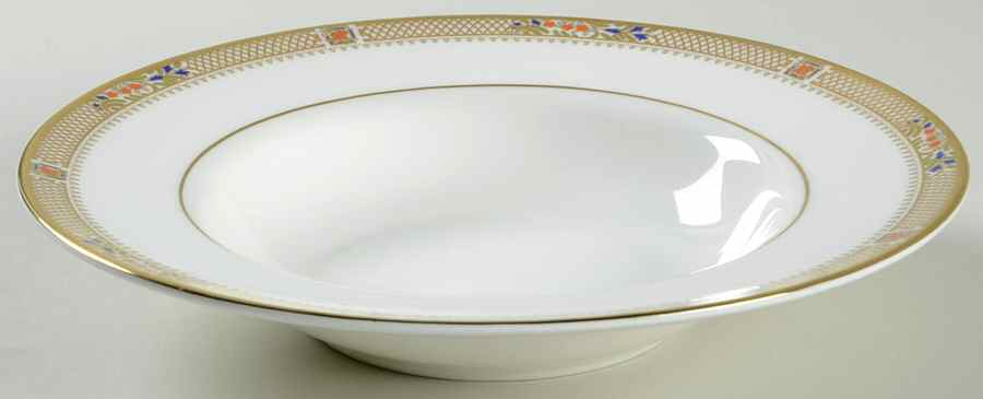 Caliph Rim Soup Bowl by Minton-1