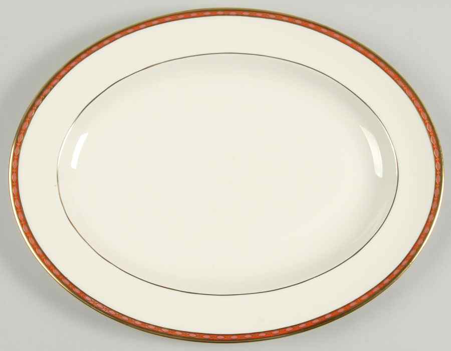 Carlton 13" Oval Serving Platter by Minton-1