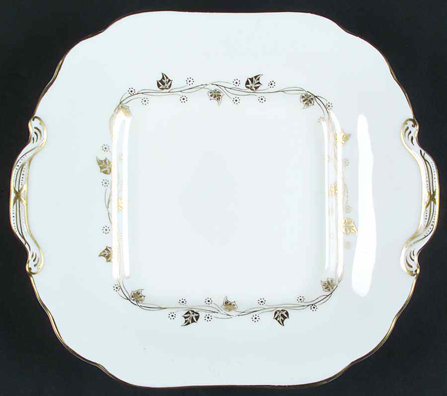 Carlisle Square Handled Cake Plate by Minton-1