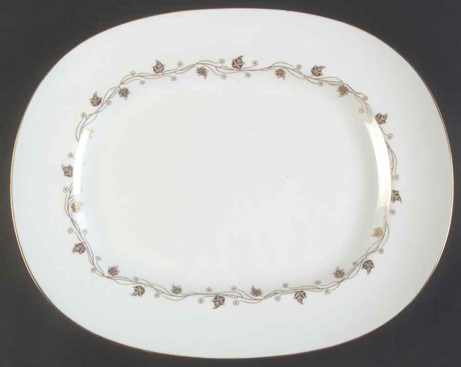 Carlisle 14" Oval Serving Platter by Minton-1