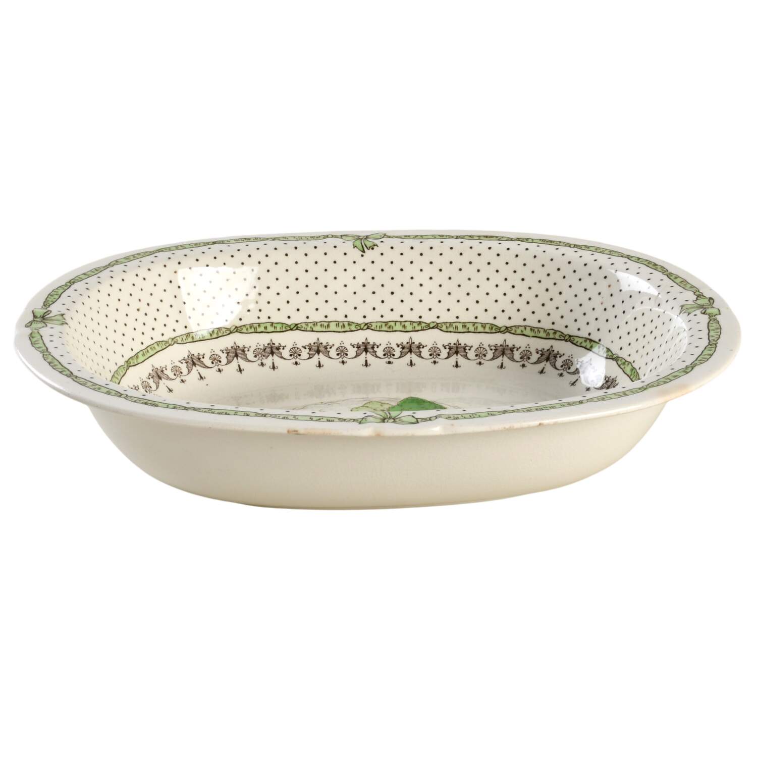 Carlyle 9" Oval Vegetable Bowl by Minton-1