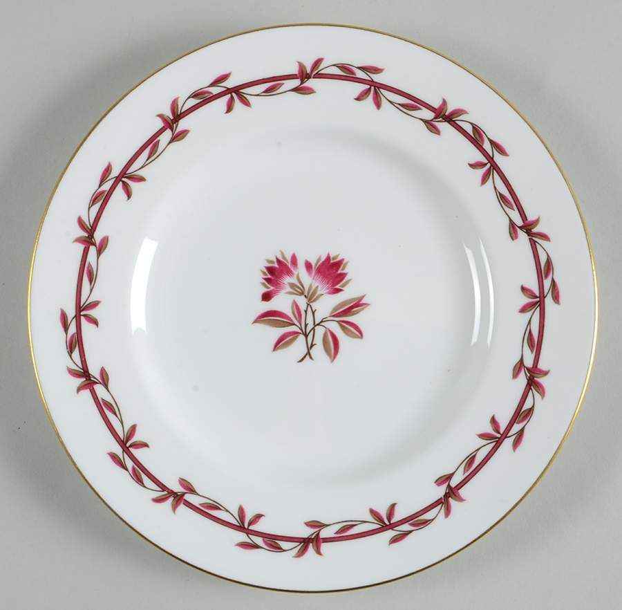 Carmine Salad Plate by Minton-1
