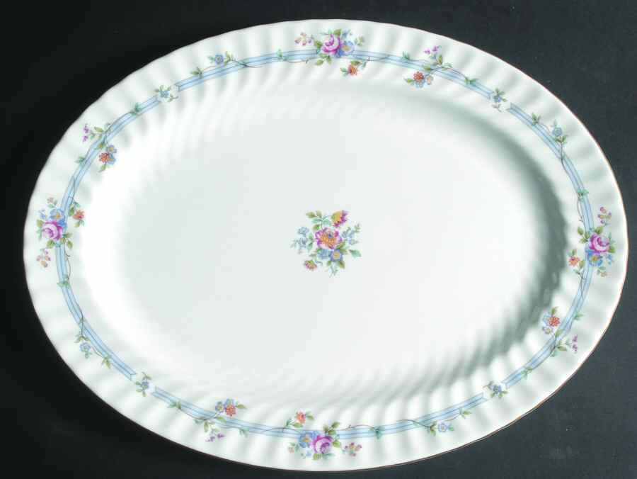 Chartwell 16" Oval Serving Platter by Minton-1