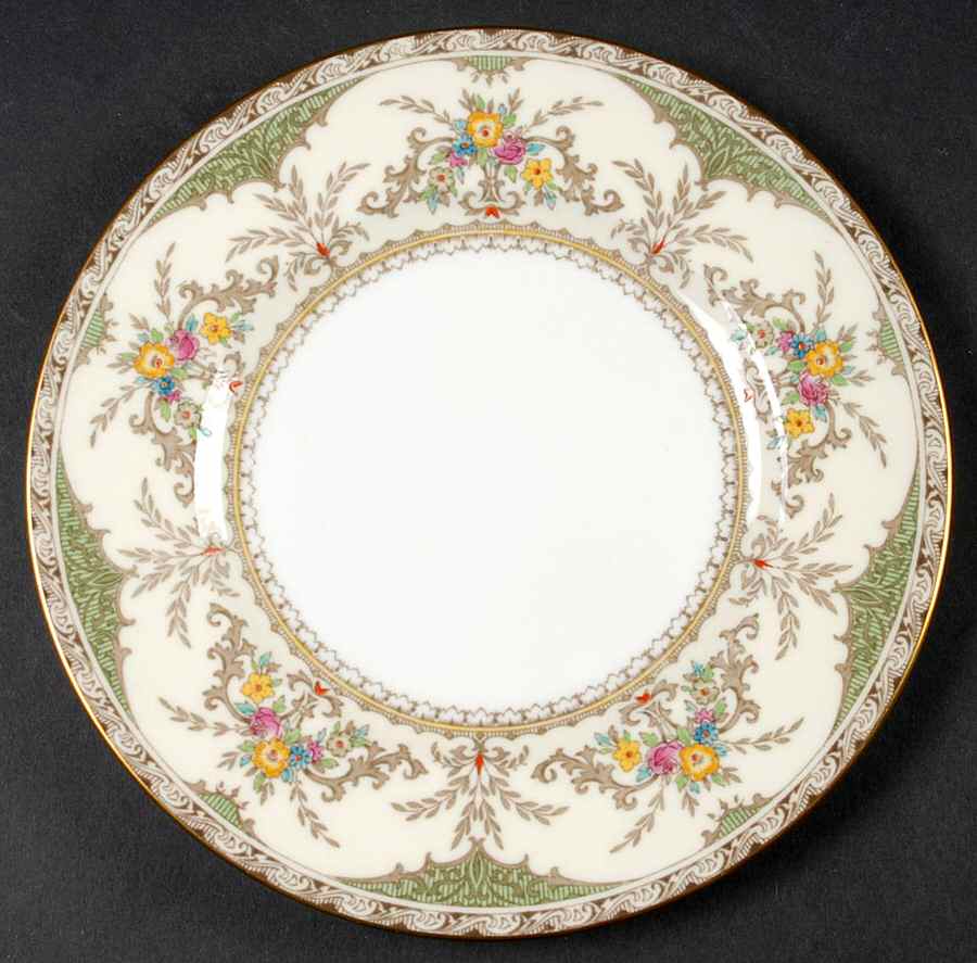 Chatham Green Ivory Salad Plate by Minton-1