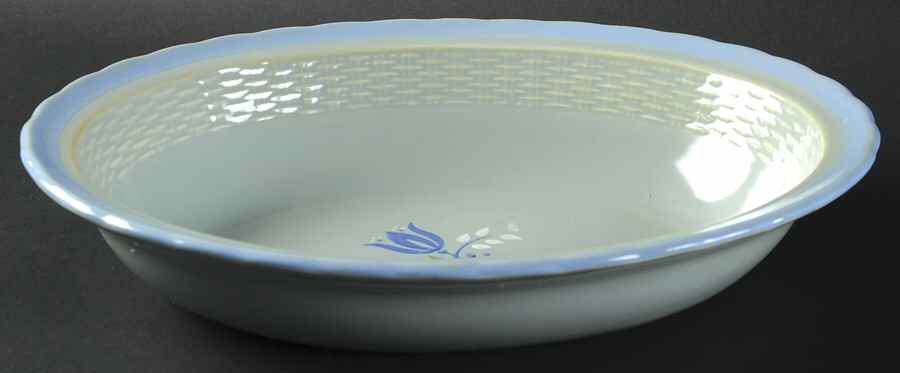 Chinese Celadon 9" Oval Vegetable Bowl by Minton-1