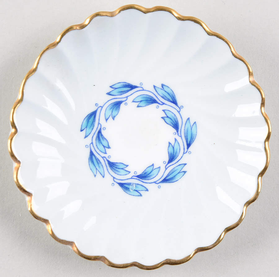 Cheviot Blue Butter Pat by Minton-1