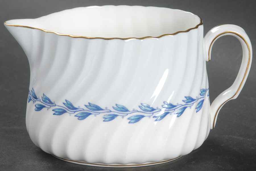 Cheviot Blue Creamer by Minton-1