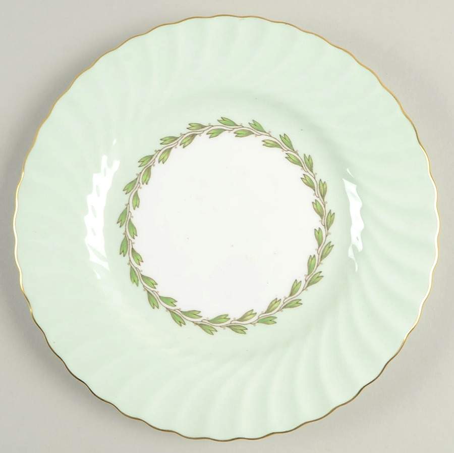 Cheviot Green Salad Plate by Minton-1