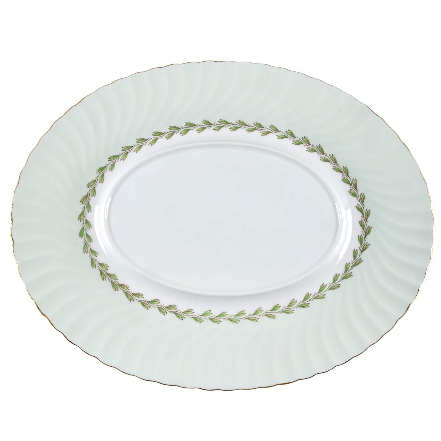 Cheviot Green Underplate for Tureen by Minton-1