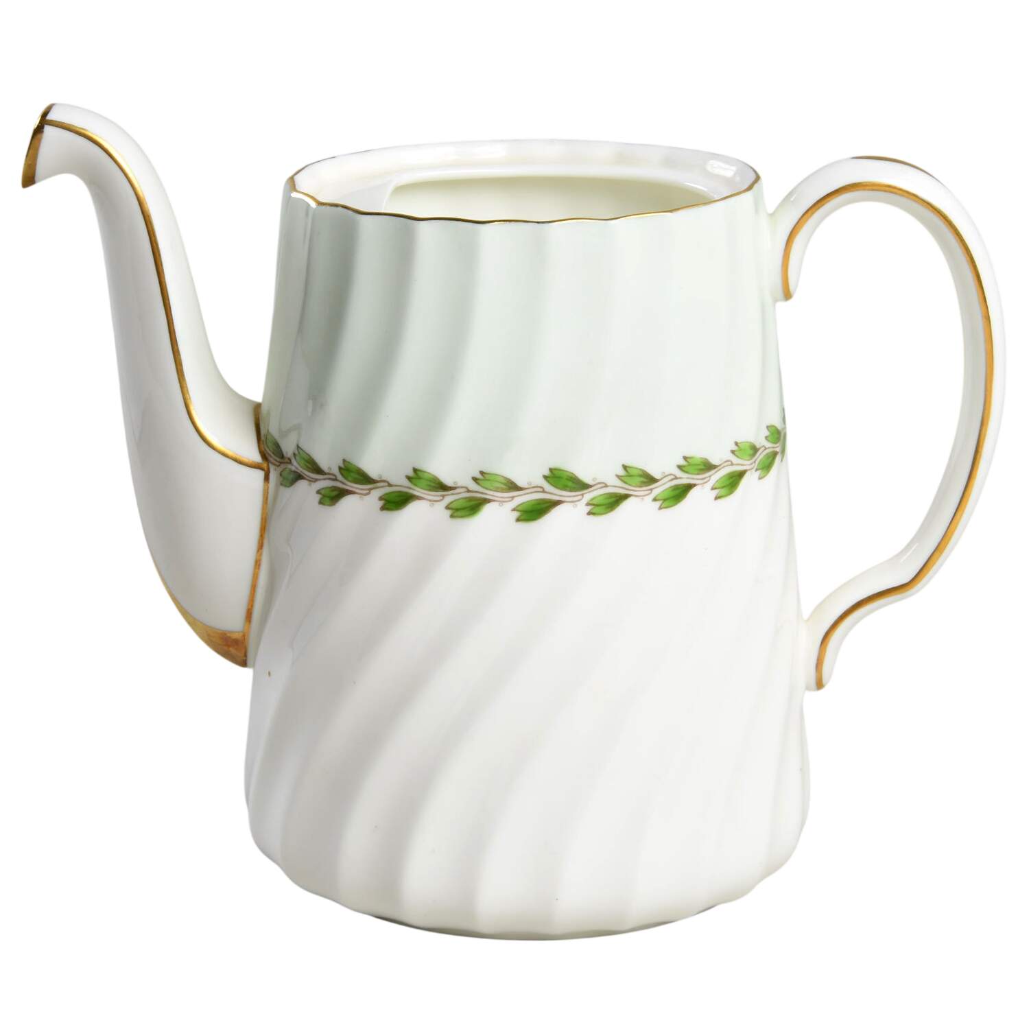 Cheviot Green Small Coffee Pot No Lid by Minton-1