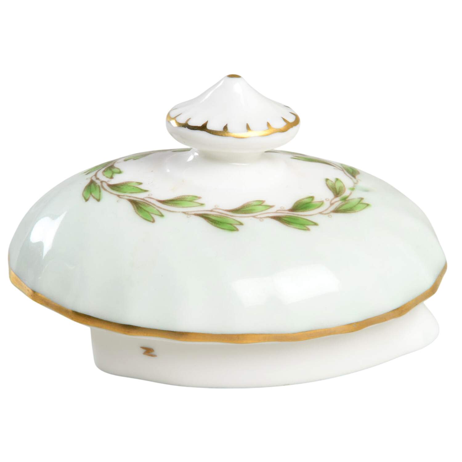 Cheviot Green Lid for Small Coffee Pot by Minton-1