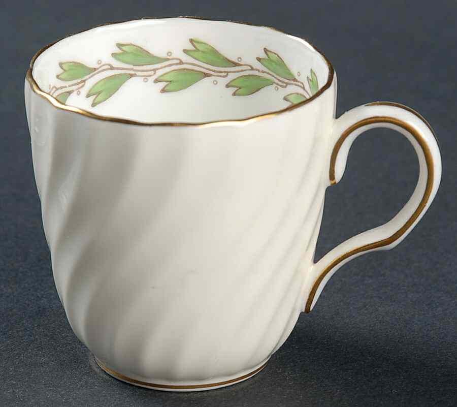 Cheviot Green Flat Demitasse Cup by Minton-1