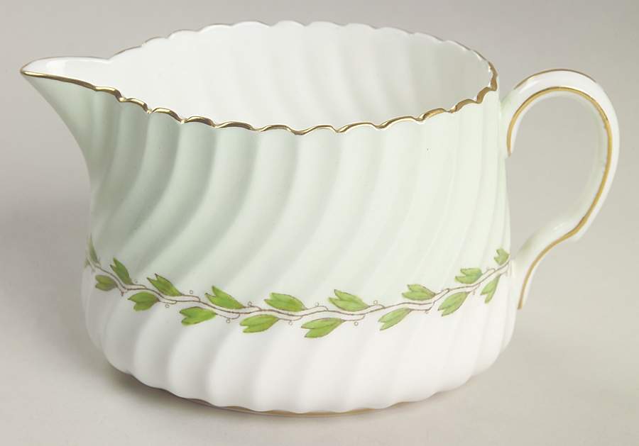 Cheviot Green Creamer by Minton-1