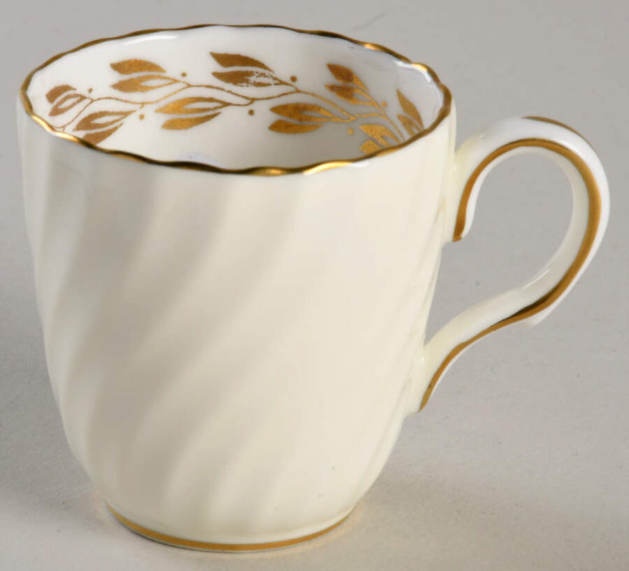 Cheviot Gold Flat Demitasse Cup by Minton-1