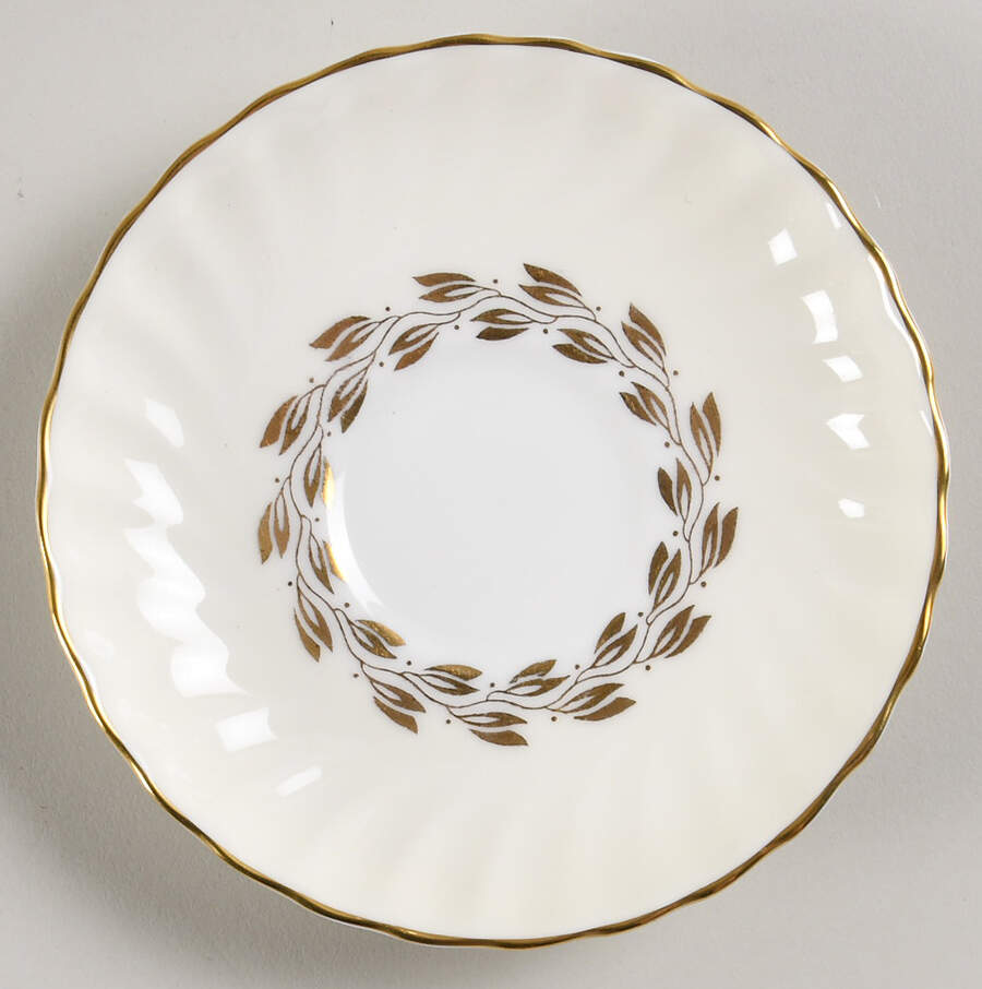 Cheviot Gold Saucer for Demitasse Cup by Minton-1