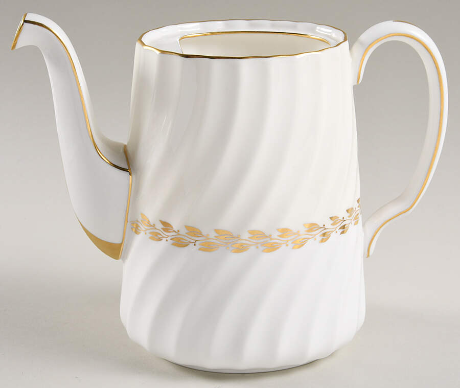 Cheviot Gold Coffee Pot No Lid by Minton-1