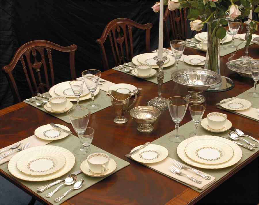 Cheviot Gold 45 Piece Estate Set by Minton-1
