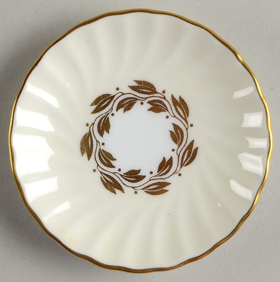 Cheviot Gold Butter Pat by Minton-1