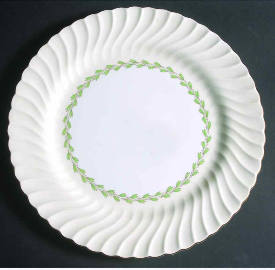 Cheviot Ivory 12" Chop Plate (Round Platter) by Minton-1