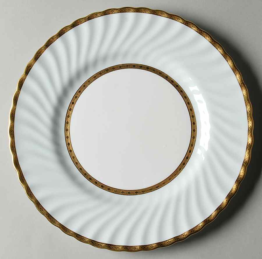 Chevron Dinner Plate by Minton-1