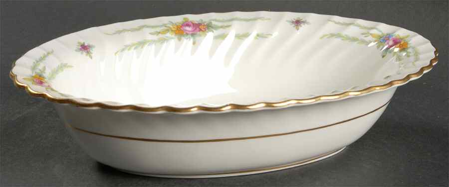 Chiltern 10" Oval Vegetable Bowl by Minton-1