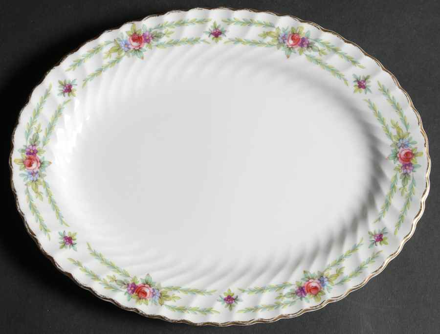 Chiltern 10" Oval Serving Platter by Minton-1