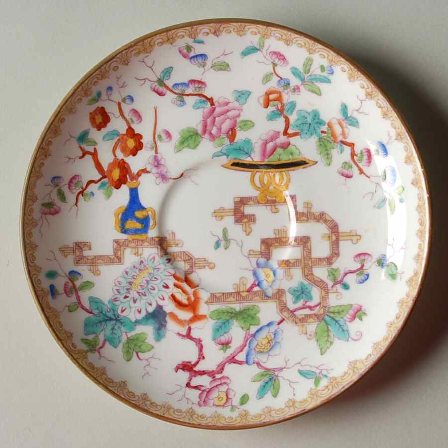 Chinese Tree (Smooth) Saucer by Minton-1