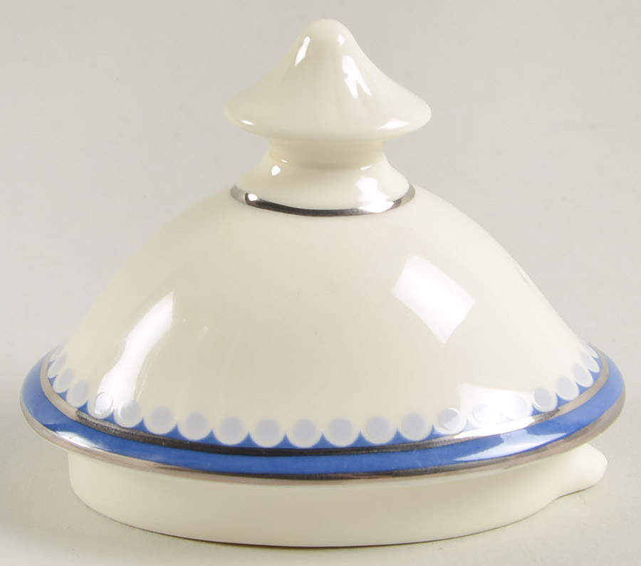 Clifton (Platinum Trim) Lid for Coffee Pot by Minton-1
