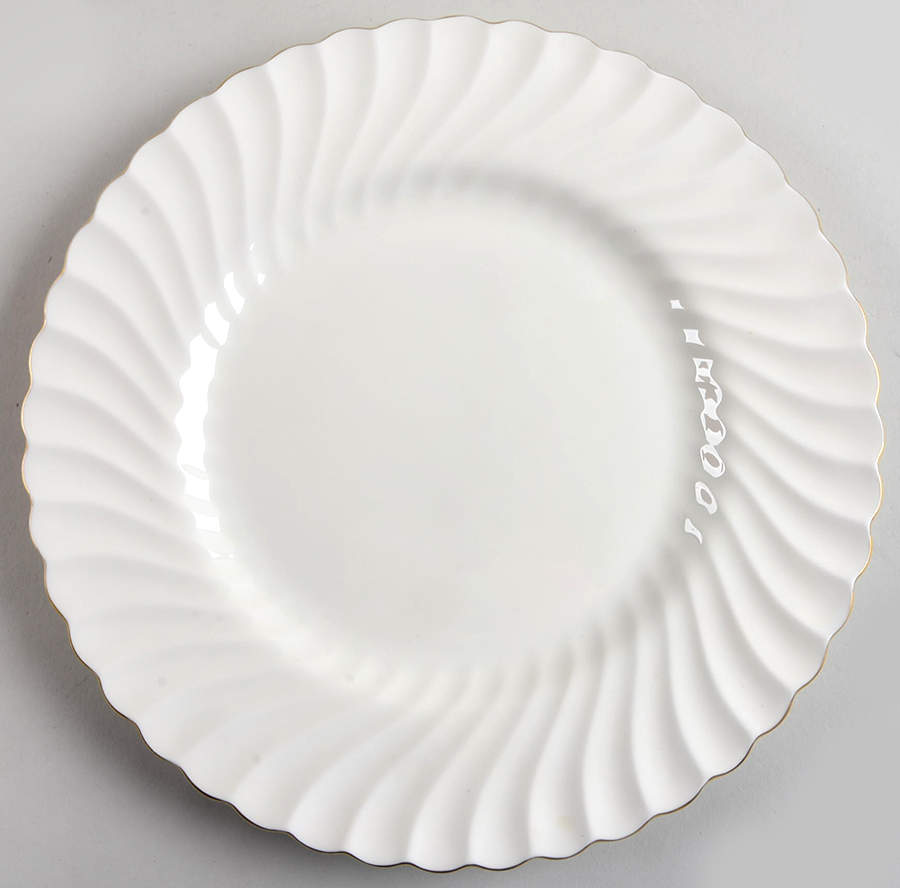 Clifton (Gold Trim) Dinner Plate by Minton-1