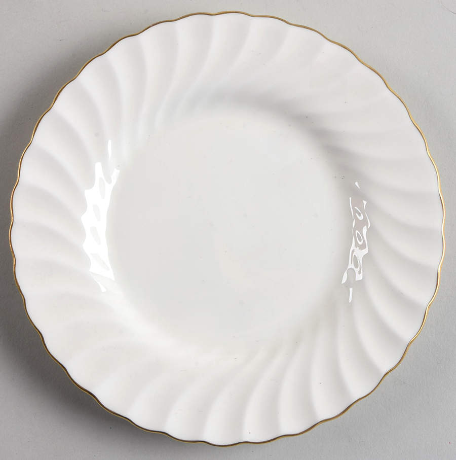 Clifton (Gold Trim) Bread & Butter Plate by Minton-1