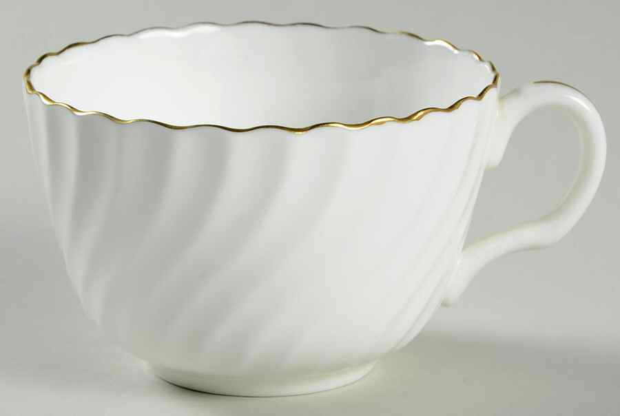 Clifton (Gold Trim) Flat Cup by Minton-1