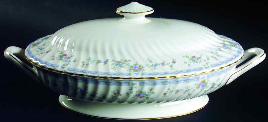 Cliveden Oval Covered Vegetable by Minton-1