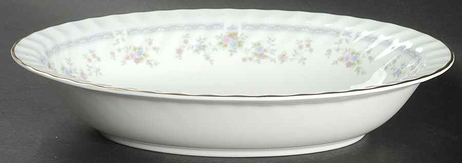 Cliveden 10" Oval Vegetable Bowl by Minton-1