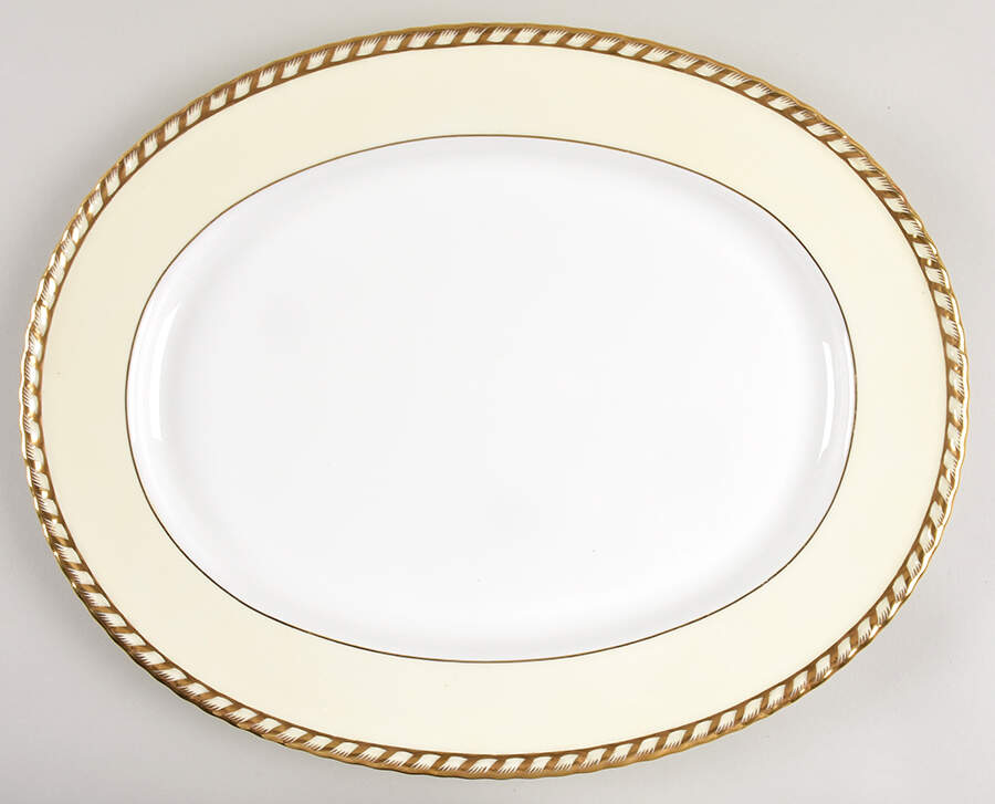Commodore 15" Oval Serving Platter by Minton-1