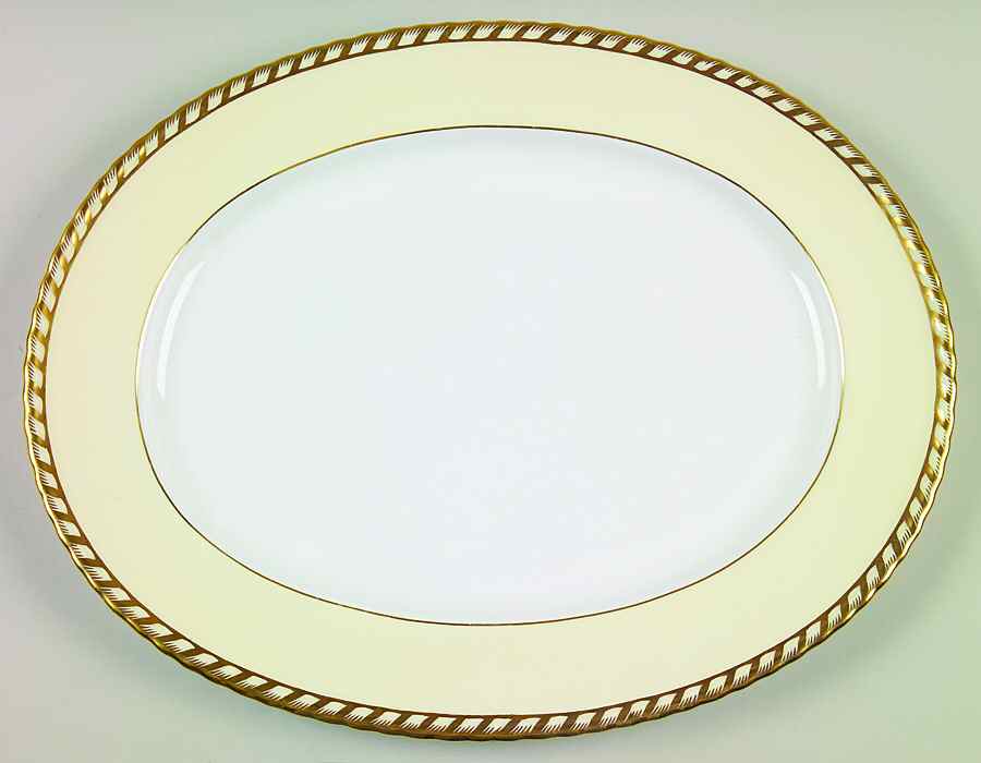 Commodore 15" Oval Serving Platter by Minton-1