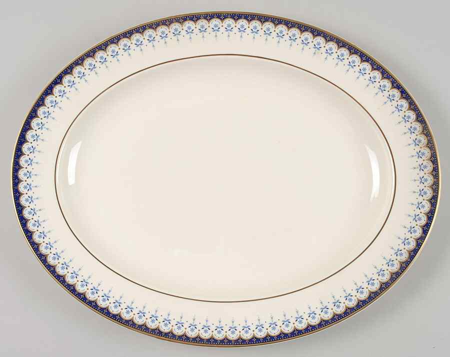 Consort 13" Oval Serving Platter by Minton-1