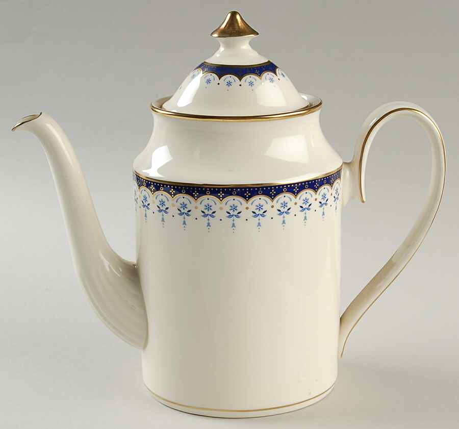 Consort Coffee Pot & Lid by Minton-1