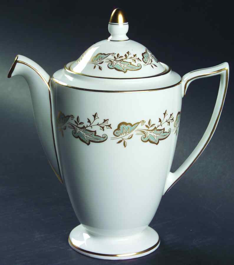 Corinthian Coffee Pot & Lid by Minton-1
