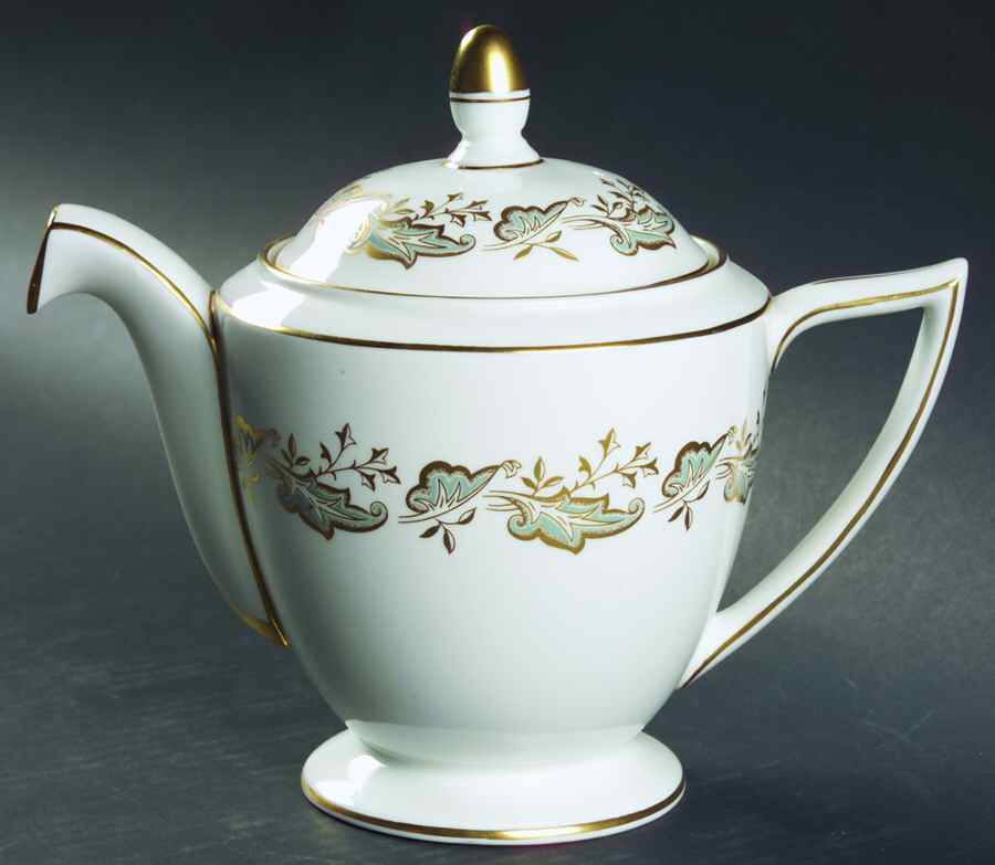 Corinthian Teapot & Lid by Minton-1