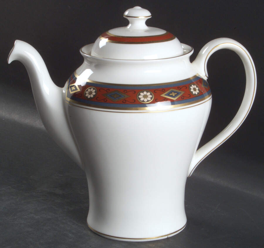 Cordoba Coffee Pot & Lid by Minton-1