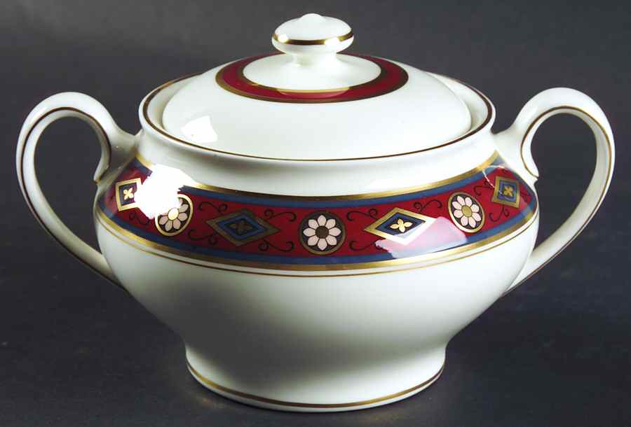 Cordoba Sugar Bowl & Lid by Minton-1