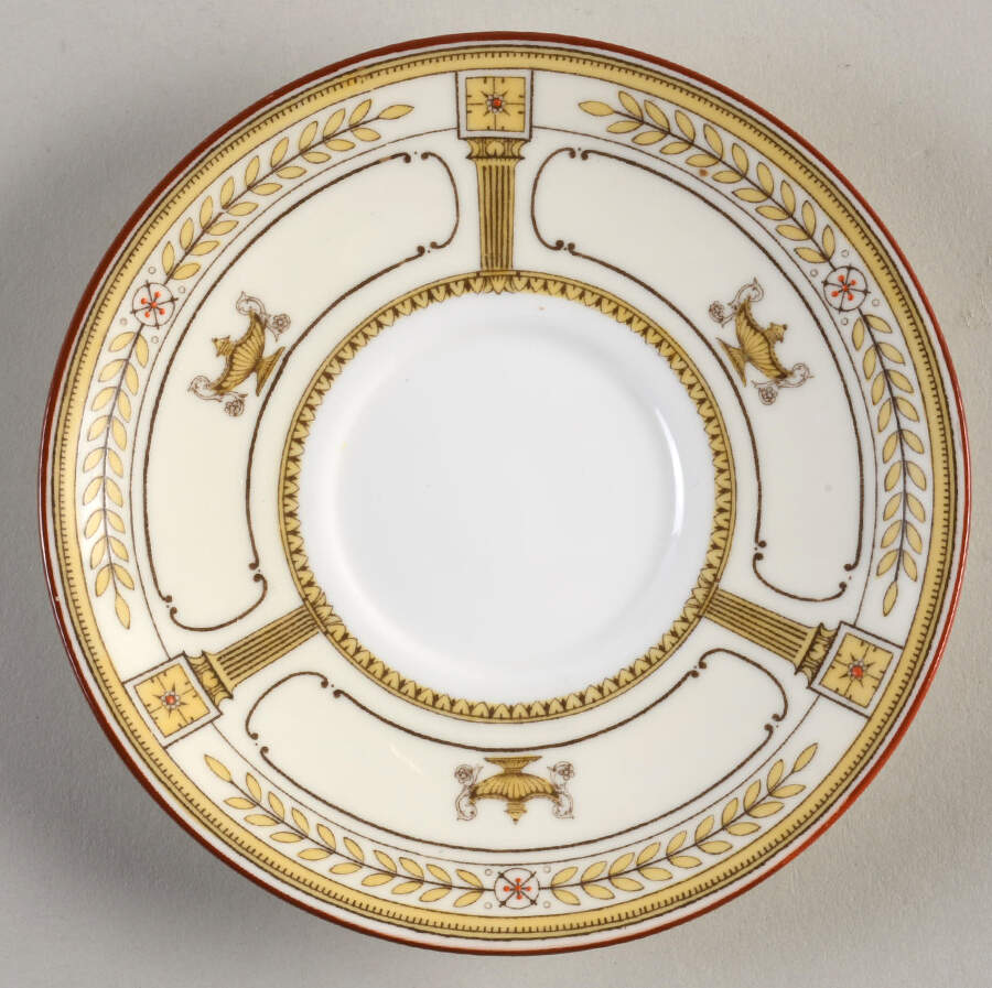 Corinth Saucer by Minton-1