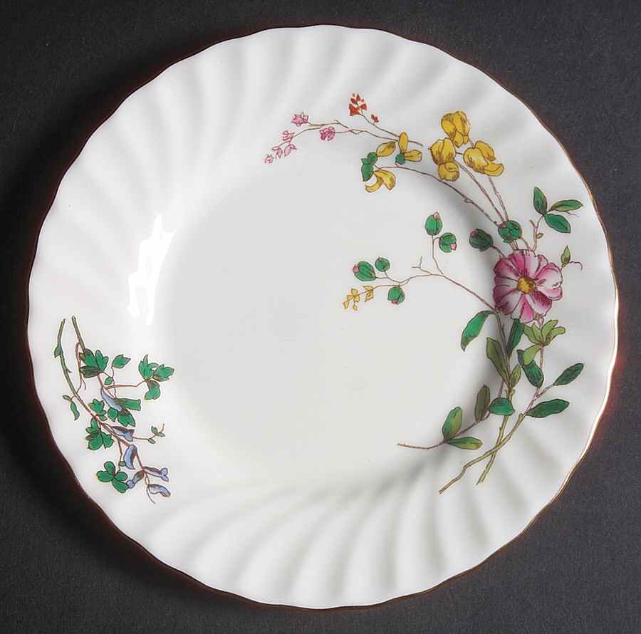 Dainty Sprays Bread & Butter Plate by Minton-1