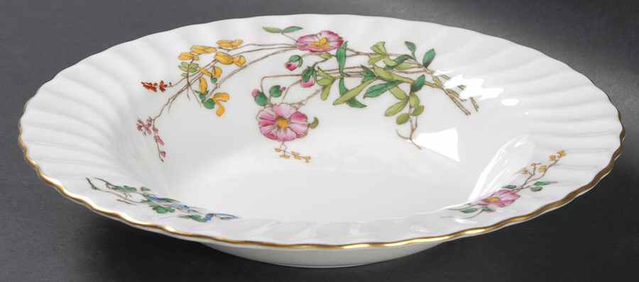 Dainty Sprays Rim Soup Bowl by Minton-1