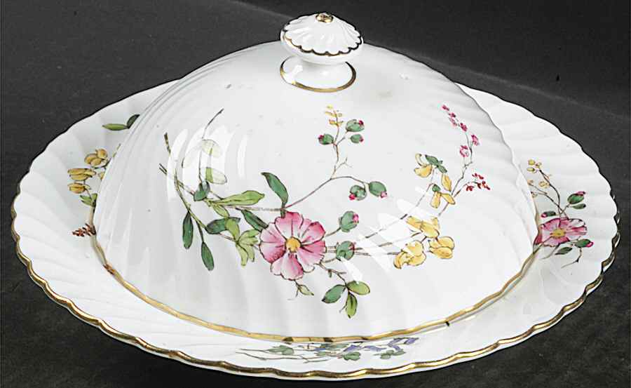 Dainty Sprays Muffin Dish & Lid by Minton-1