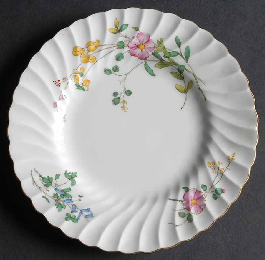 Dainty Sprays Dessert/Pie Plate by Minton-1