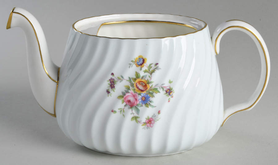 Dawn Blue Teapot No Lid by Minton-1